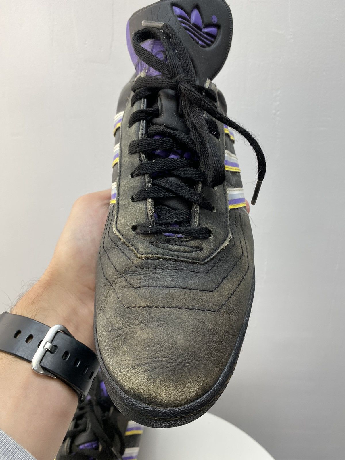 Adidas × Vintage Vintage 80s 90s Adidas Made in Argentina Soccer Boots Shoes Size US 8 / EU 41 - 7 Thumbnail