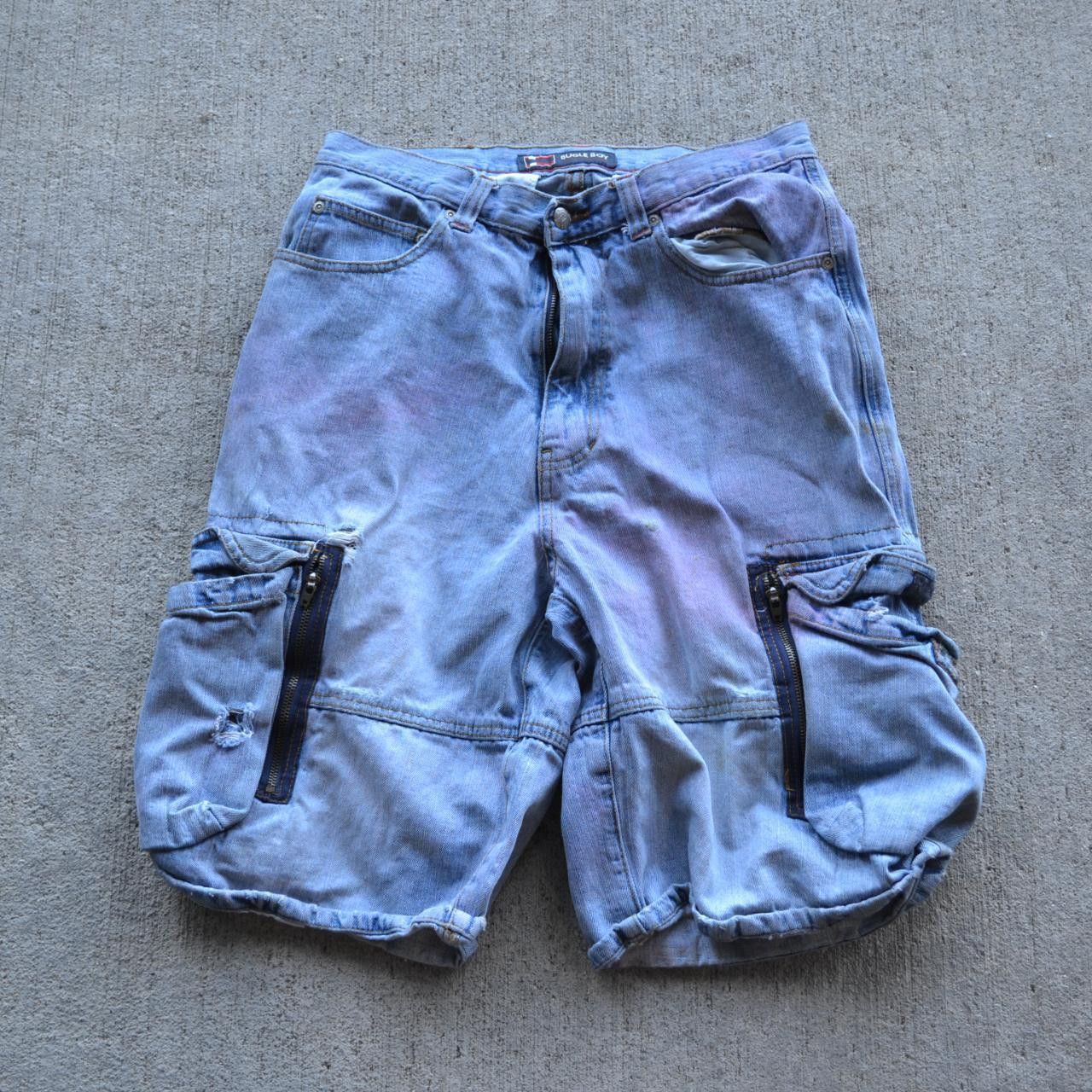 Bugle Boy Vintage Bugle Boy size 29 cargo shorts Size US 29 - 1 Thumbnail