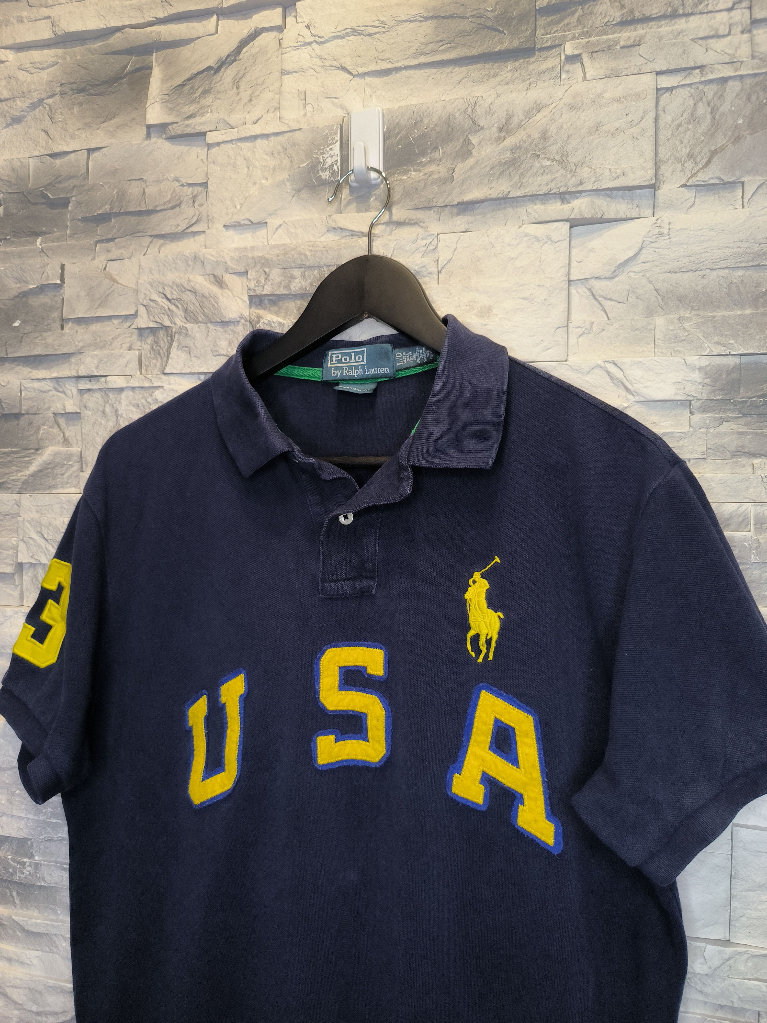 Polo Ralph Lauren Vintage Polo Ralph Lauren USA Chief Keef Logo Rap Size US M / EU 48-50 / 2 - 2 Thumbnail