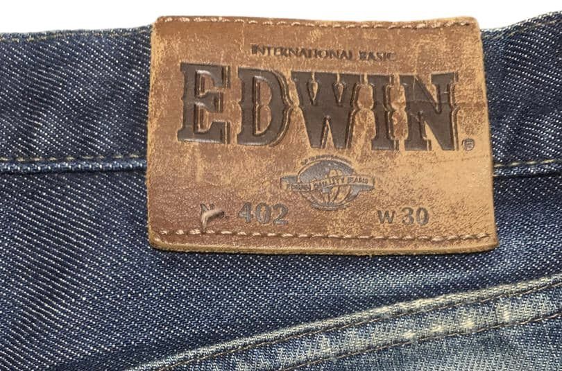 Edwin Vintage Edwin 402 Faded Blue Jeans Distressed Size US 29 - 8 Thumbnail
