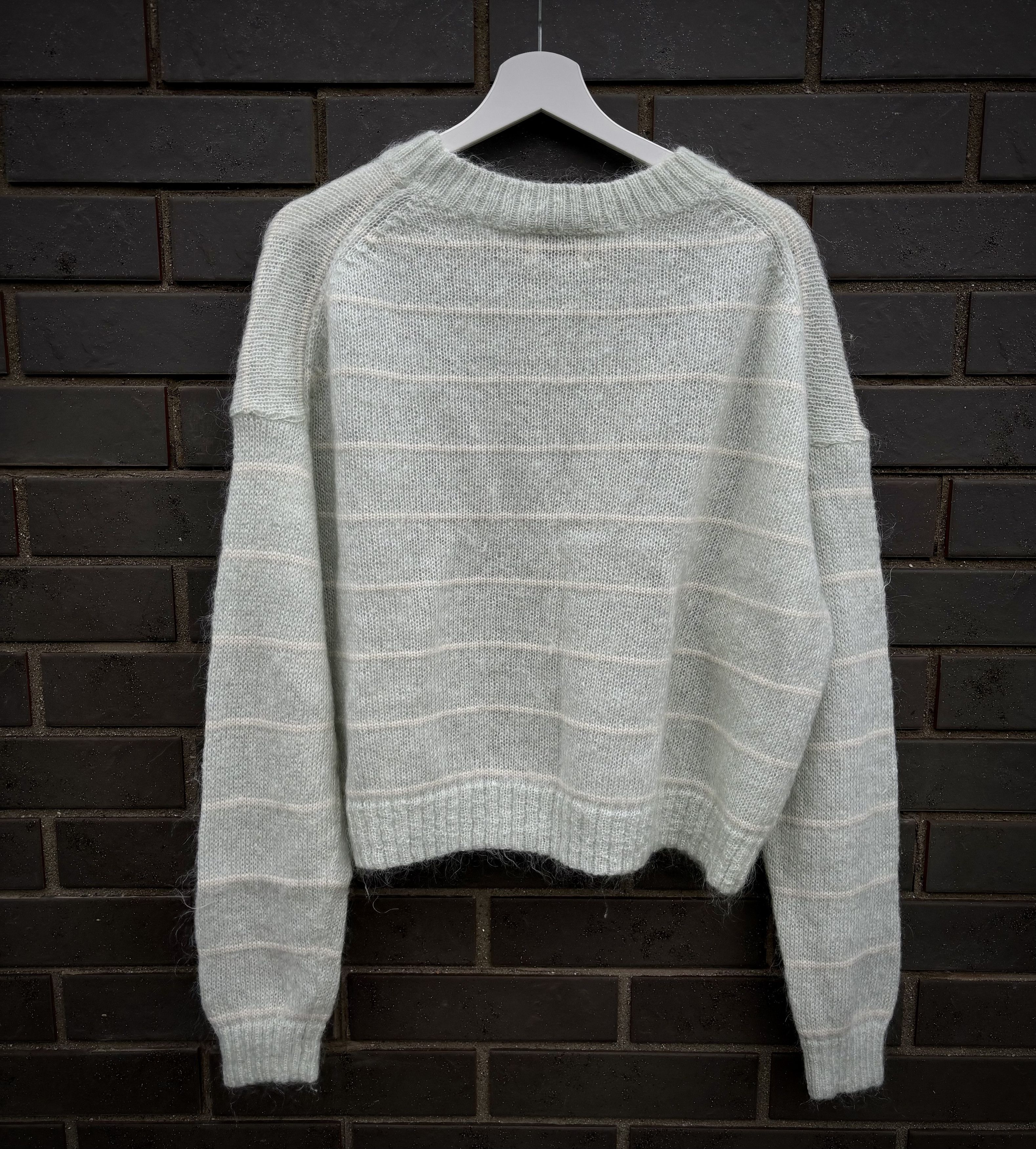 Acne Studios acne studios oversized mohair striped sweater boxy knit Size US S / EU 44-46 / 1 - 2 Thumbnail