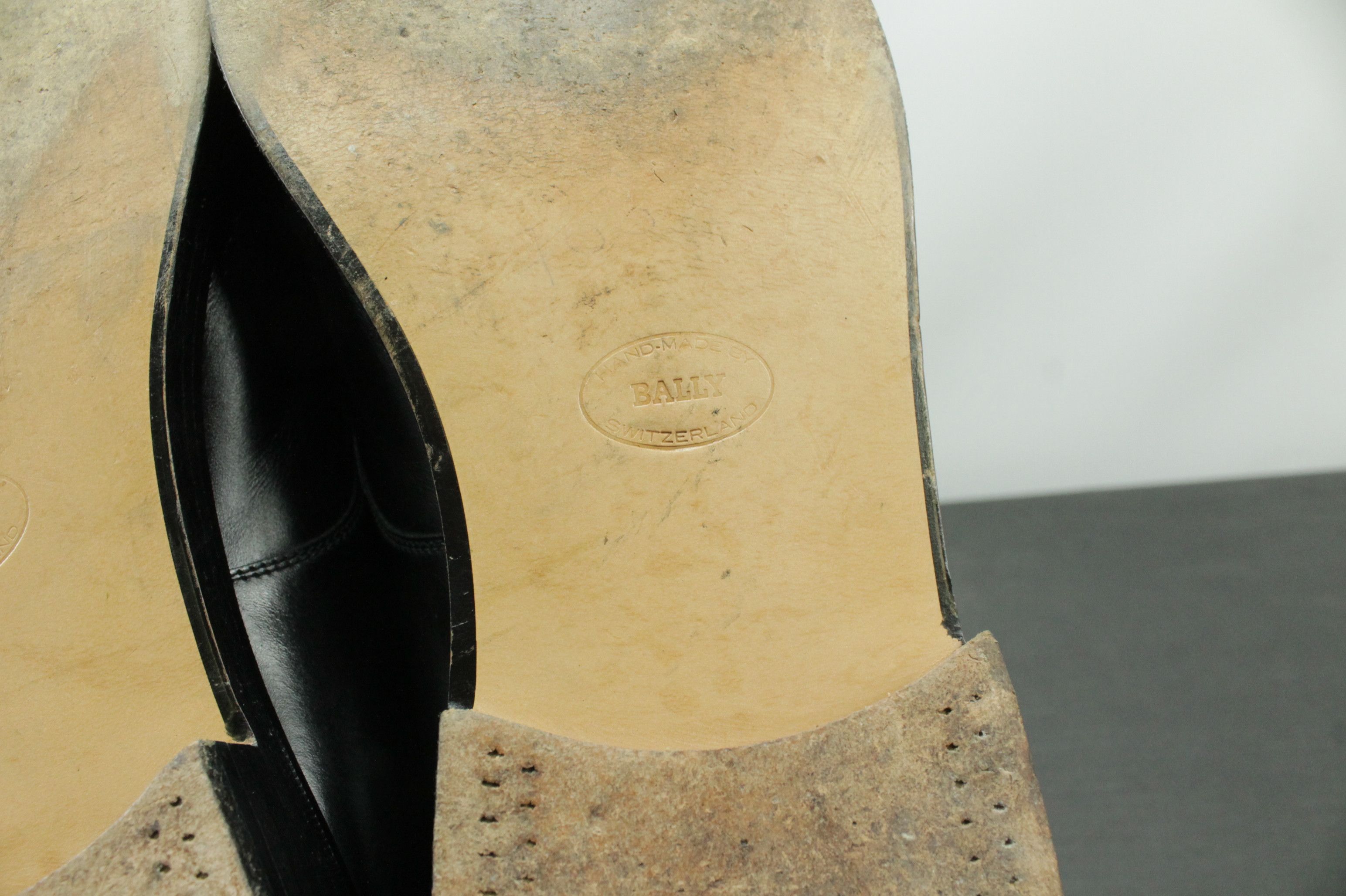 Bally Bally Scribe Handmade Black Dress Monk Strap Shoes Size US 9 / EU 42 - 9 Thumbnail