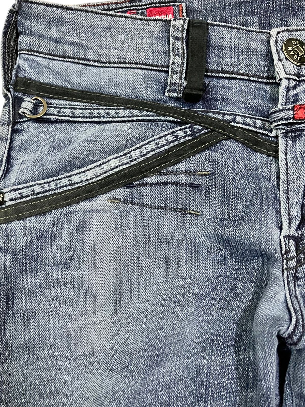 Beauty Beast × Marithe + Francois Girbaud Vintage Marithe Francois Girbaud Punk Denim Size US 31 - 4 Thumbnail
