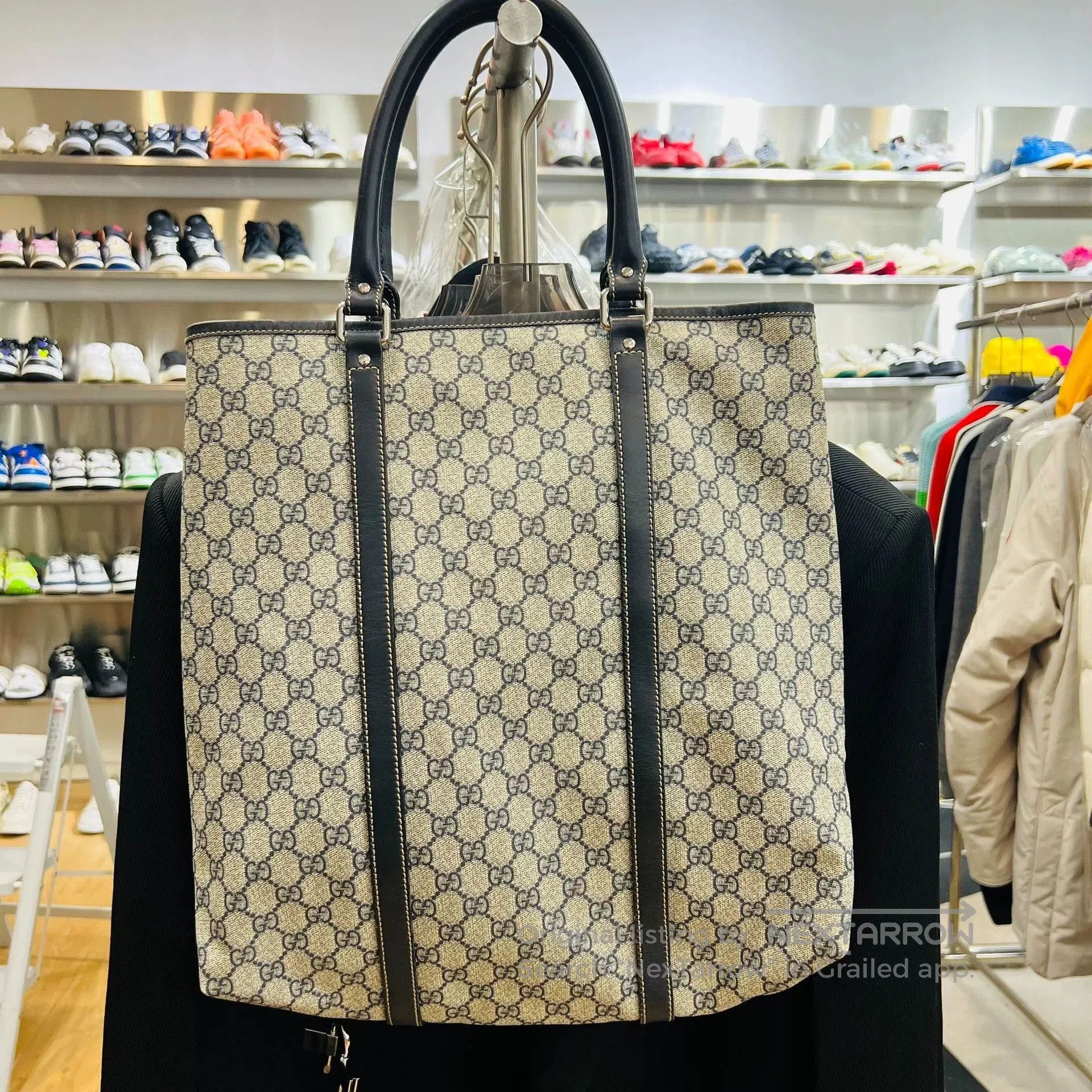 Gucci Gucci GG Monogram Tote Handbag. Size ONE SIZE - 4 Thumbnail