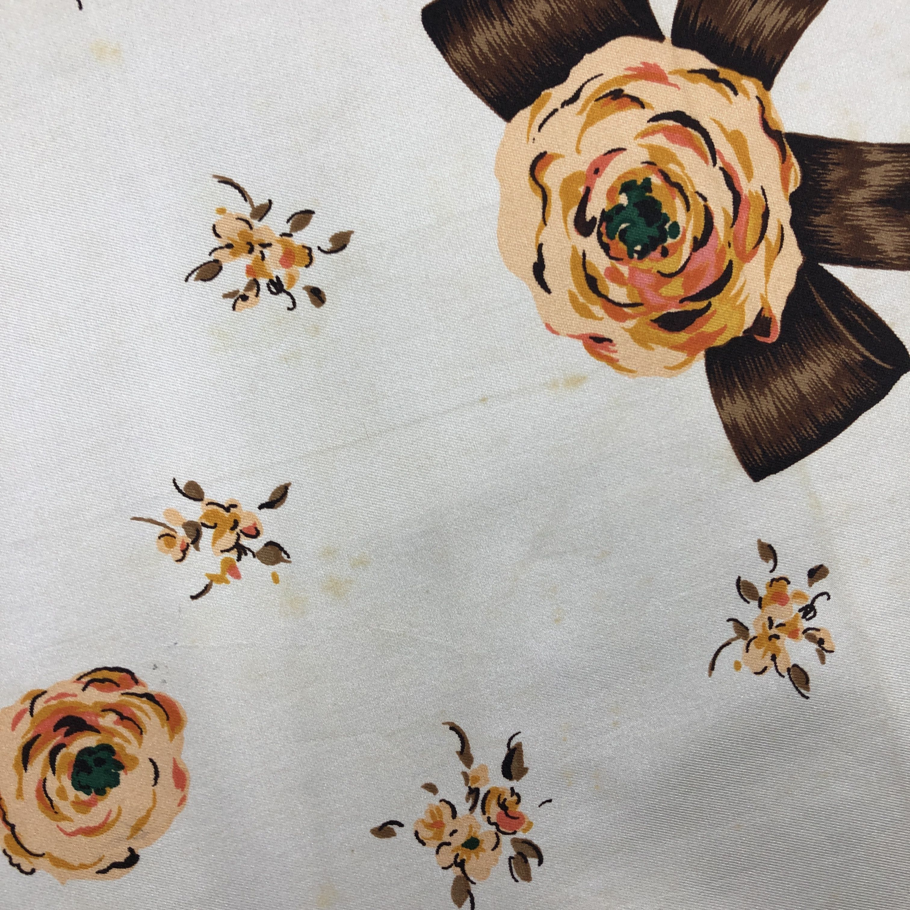 Japanese Brand Vintage Melrose SILK Scarf Twill Stole Wraps Scarves Size ONE SIZE - 14 Thumbnail