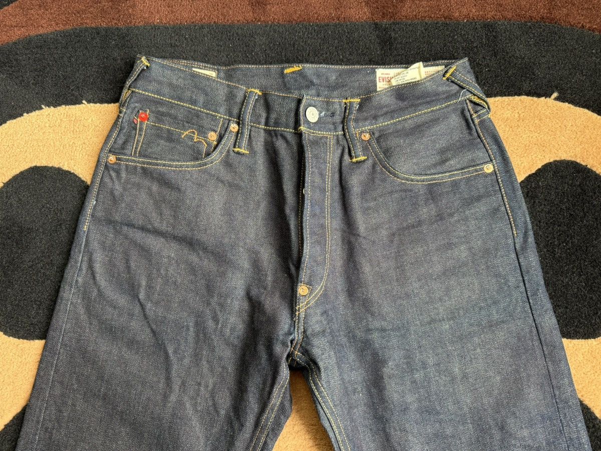Evisu EVISU white daicock and red flower style jeans！size：30 Size US 30 / EU 46 - 7 Thumbnail