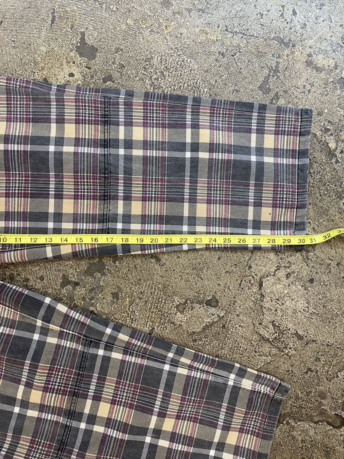Dickies × Supreme NEW Supreme Dickies Double Knee Baggy Jean Black Plaid Size US 34 / EU 50 - 3 Thumbnail