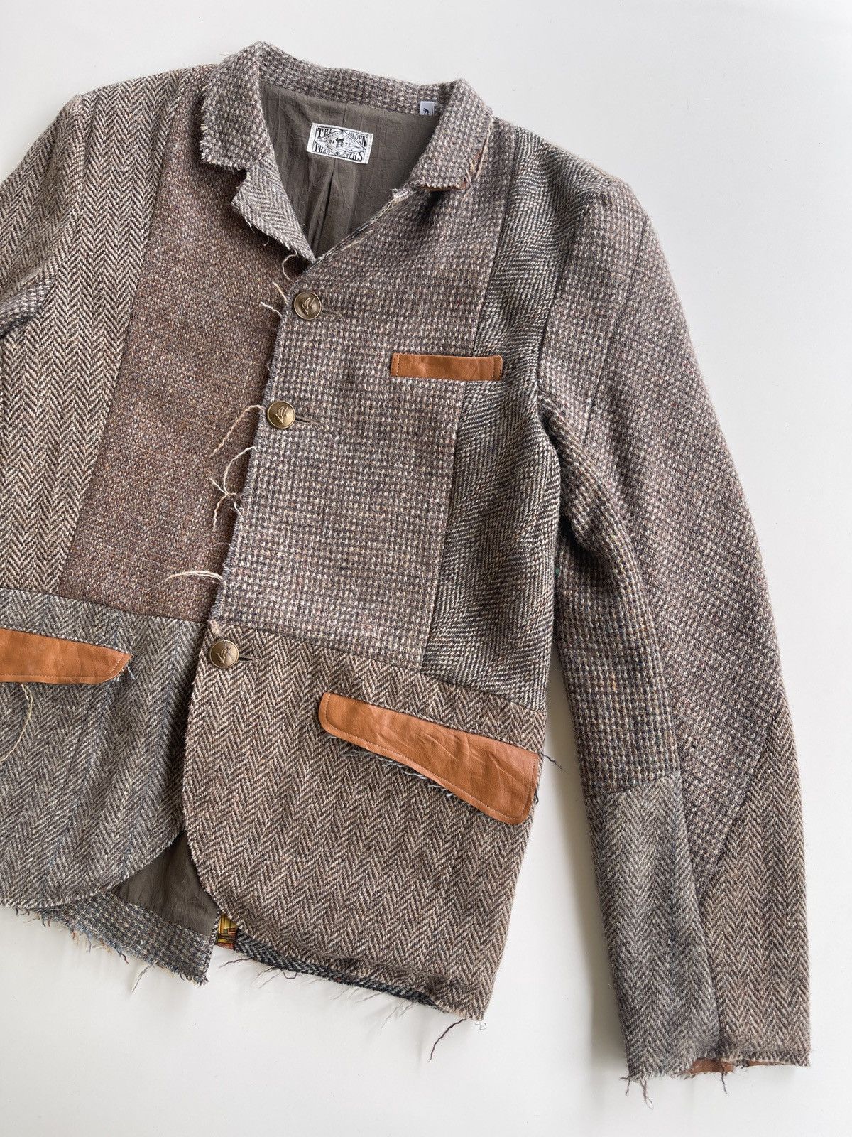 Harris Tweed 80s The Golden Gate Thrifters X HarrisTweed Patchwork Size US S / EU 44-46 / 1 - 7 Thumbnail
