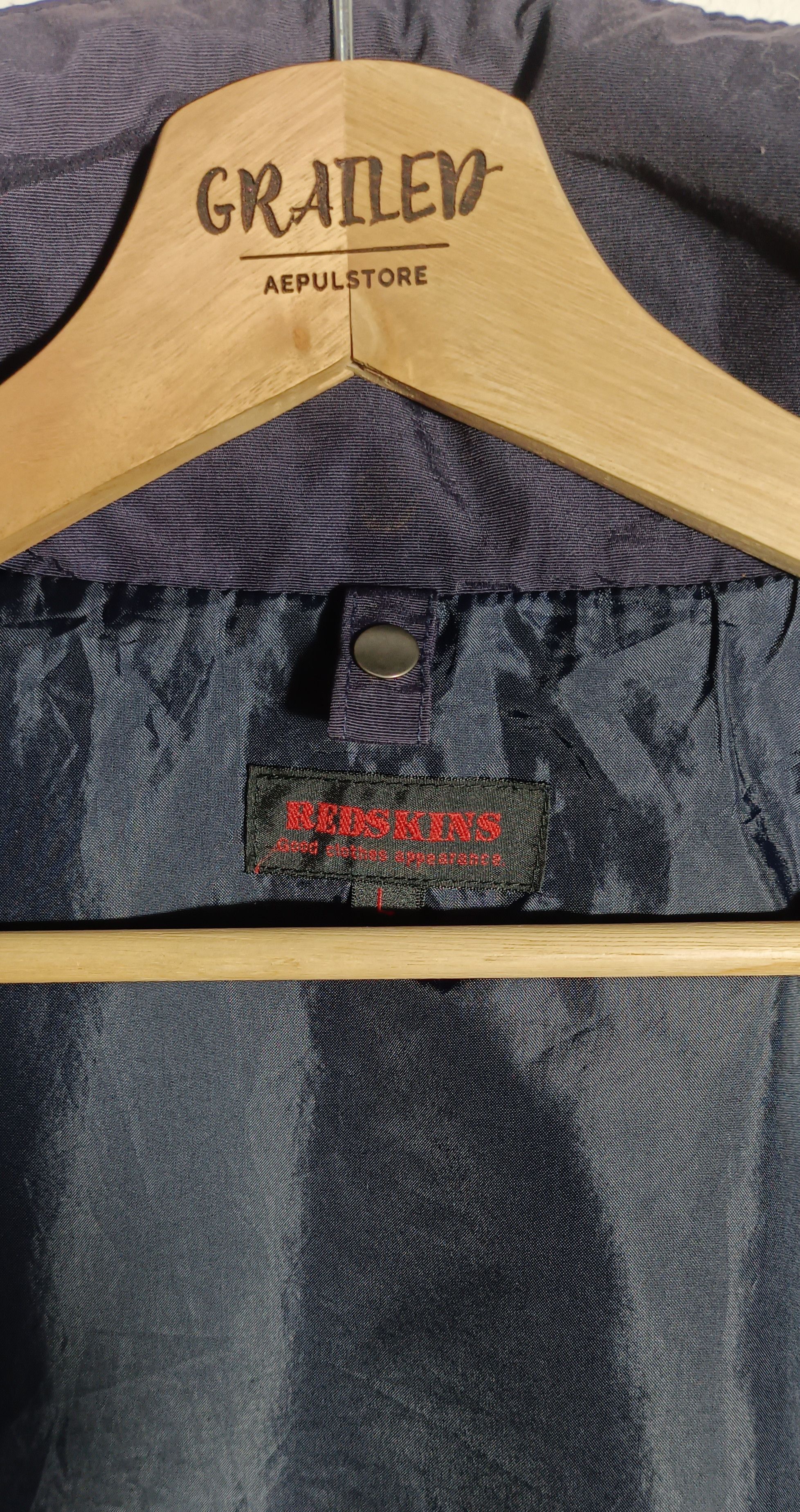 Japanese Brand Vintage🇯🇵 Redskins Windbraker Outdoor Jacket Size US L / EU 52-54 / 3 - 9 Thumbnail