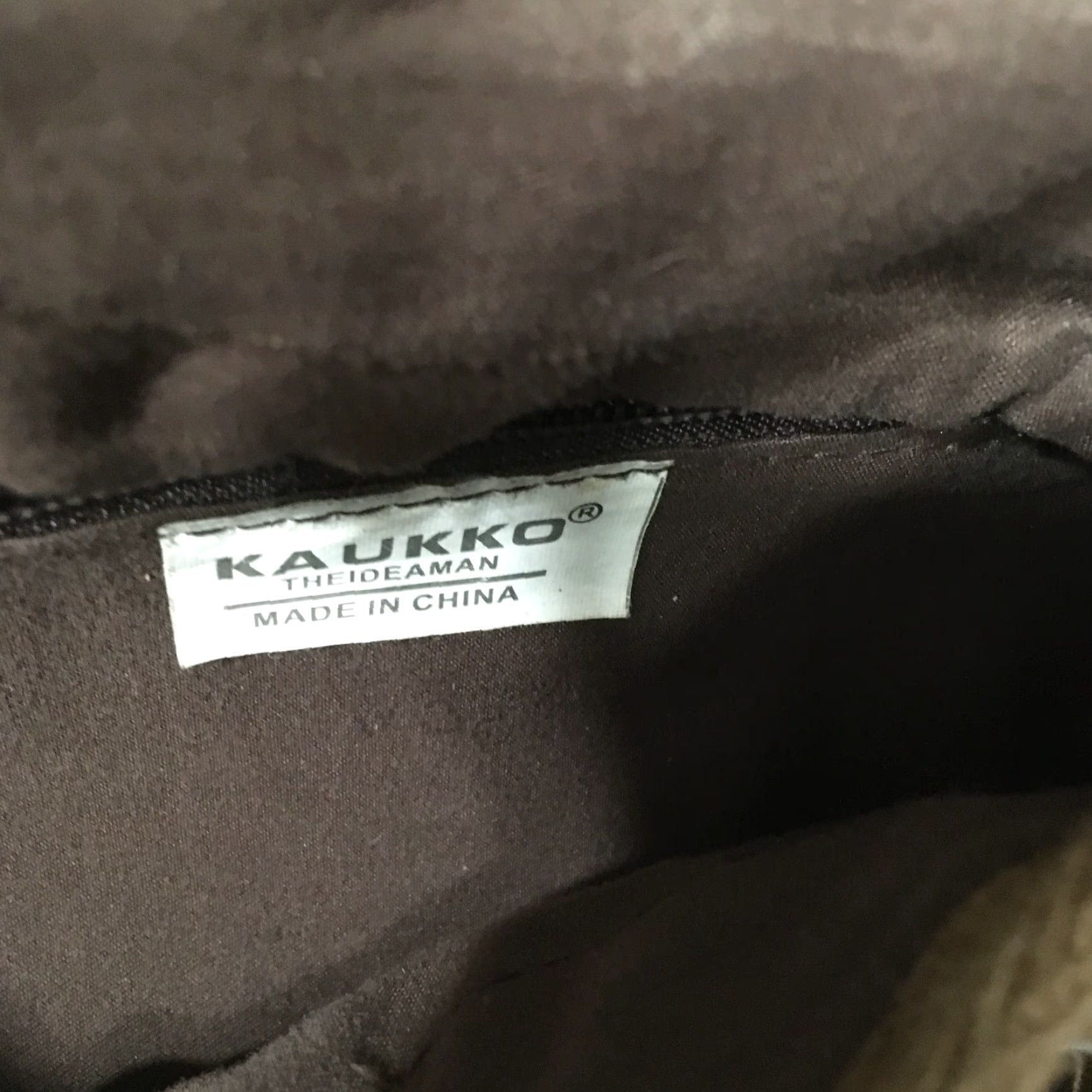 Vintage Crossbody Cargo Bag Brown Canvas Utility Hiking Travel Military Style Unisex Adults Medium Canvas Faux Leather Size ONE SIZE - 7 Thumbnail