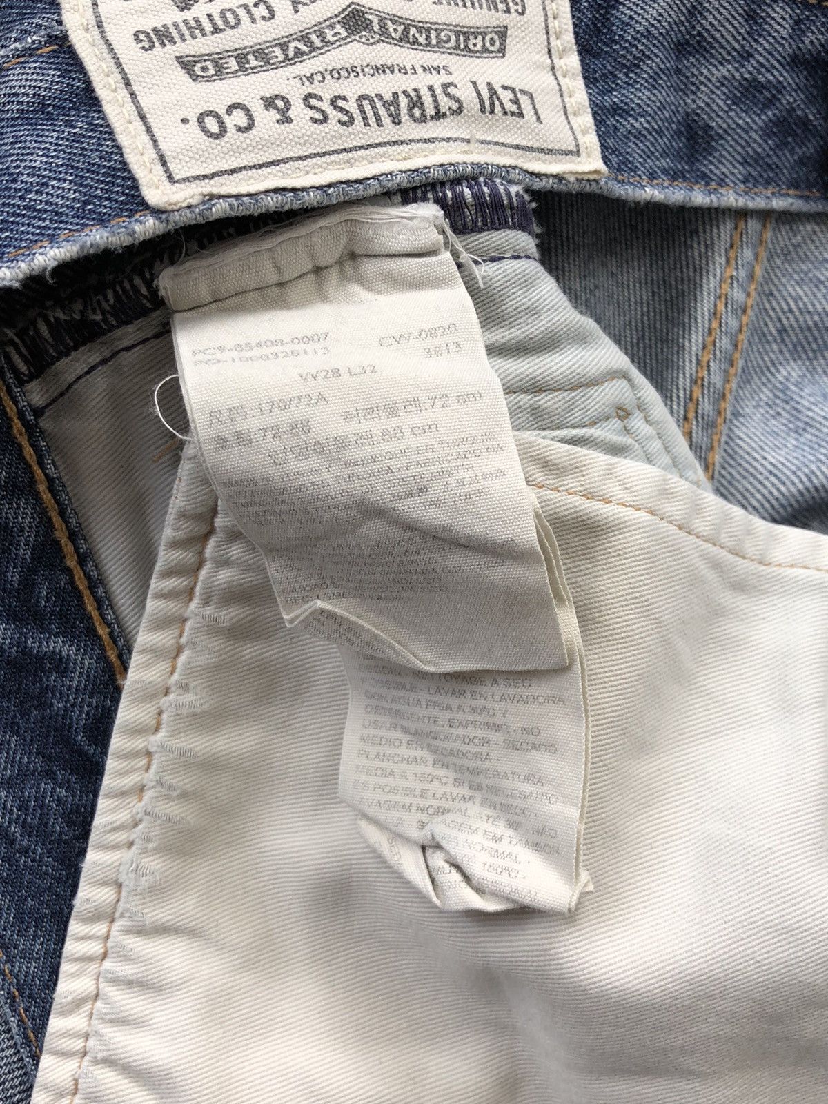 Levi's × Vintage 90’s LEVI STRAUSS 502 CLASSIC JEANS Y2K RETRO Size US 28 / EU 44 - 5 Thumbnail