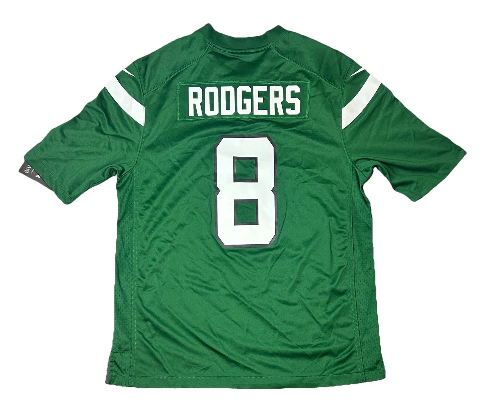 Nike Nike NFL Engineered Jets Aaron Rodgers Green Jersey Large Size ONE SIZE - 2 Thumbnail