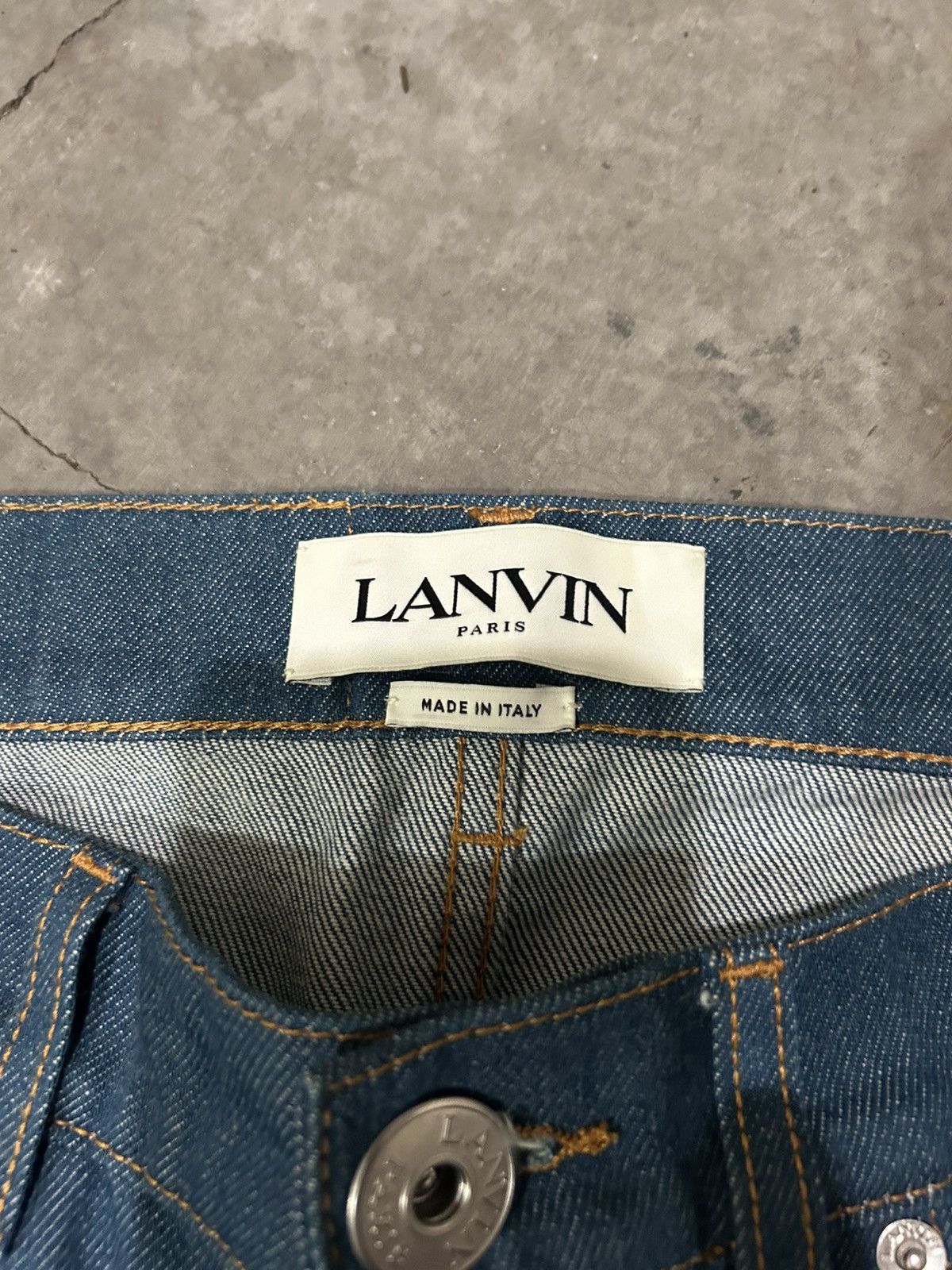 Lanvin Lanvin Cyclone Jeans Size US 31 - 3 Thumbnail