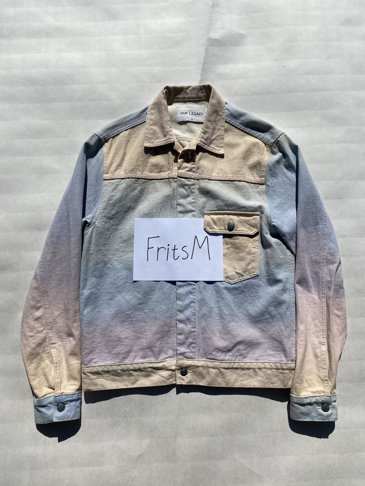 Our Legacy “Dawn” Rainbow Jean Jacket SS14