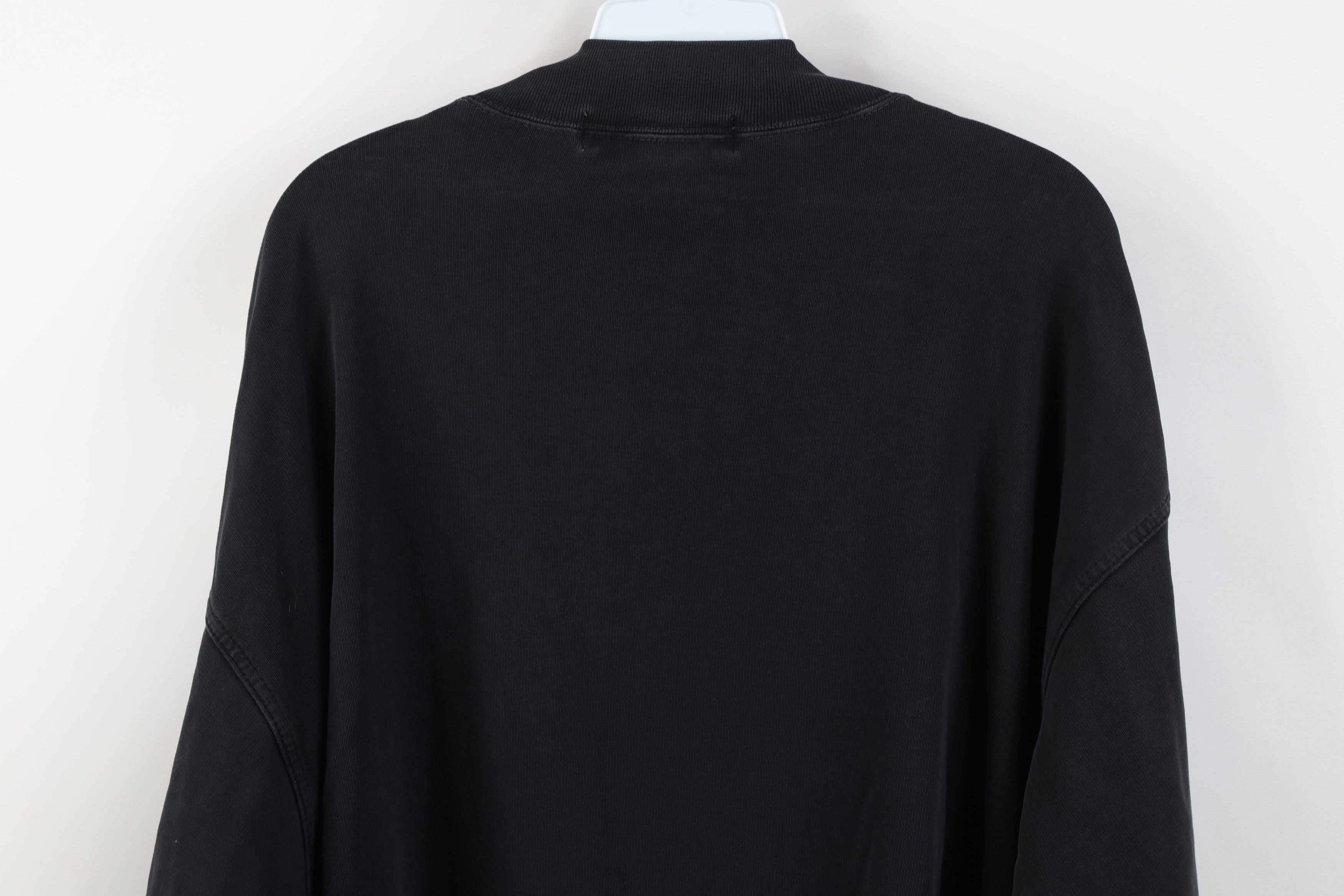 Vintage Vintage 90s Streetwear Cotton Ribbed Knit Mock Neck T-Shirt Size US XL / EU 56 / 4 - 13 Thumbnail