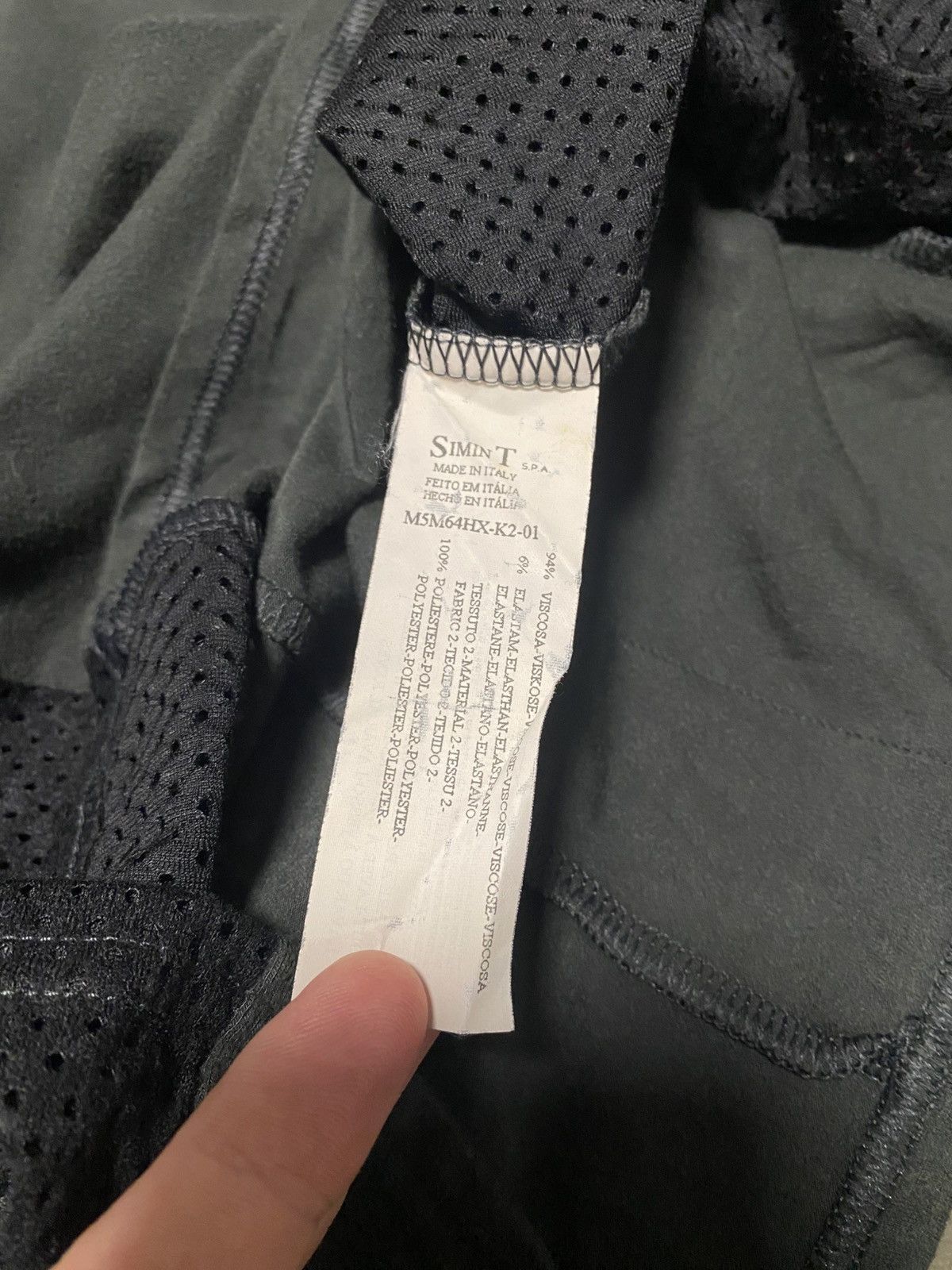 Giorgio Armani × Vintage Rare Armani Archive Cycling Long Sleeve Mesh Jersey Size L / US 10 / IT 46 - 8 Thumbnail