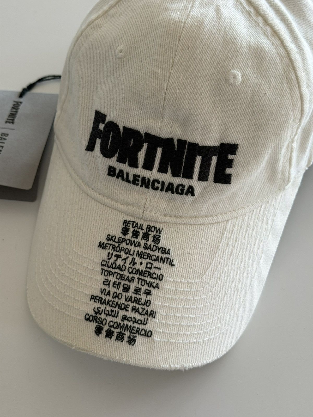 Balenciaga BALENCIAGA x FORTNITE CAP DEMNA COLLAB LIMITED EDITION 200 Size ONE SIZE - 2 Thumbnail