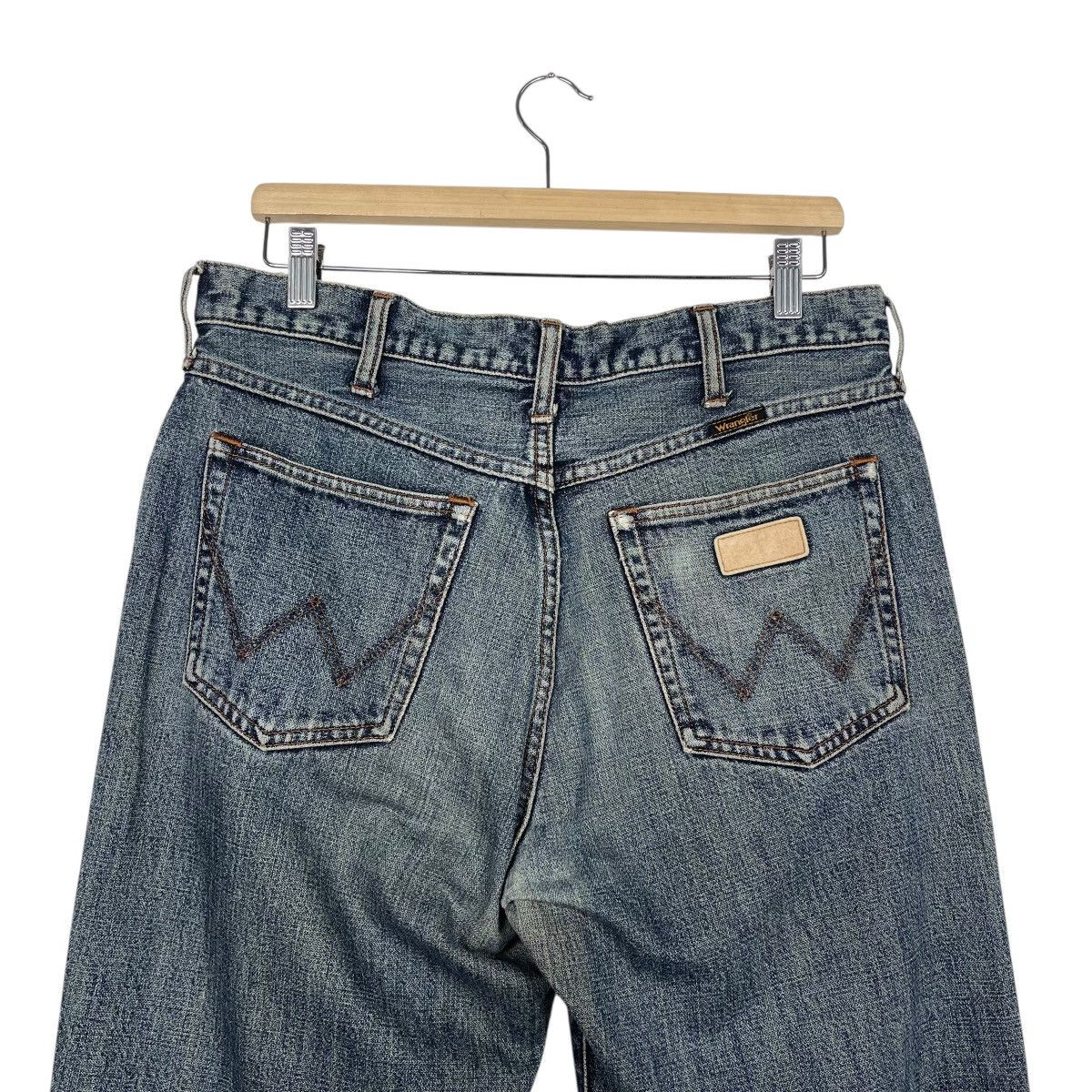 Japanese Brand Vintage 90s Wrangler Zipperfly Jeans Wrangler Jeans W 32 Size US 32 / EU 48 - 14 Thumbnail