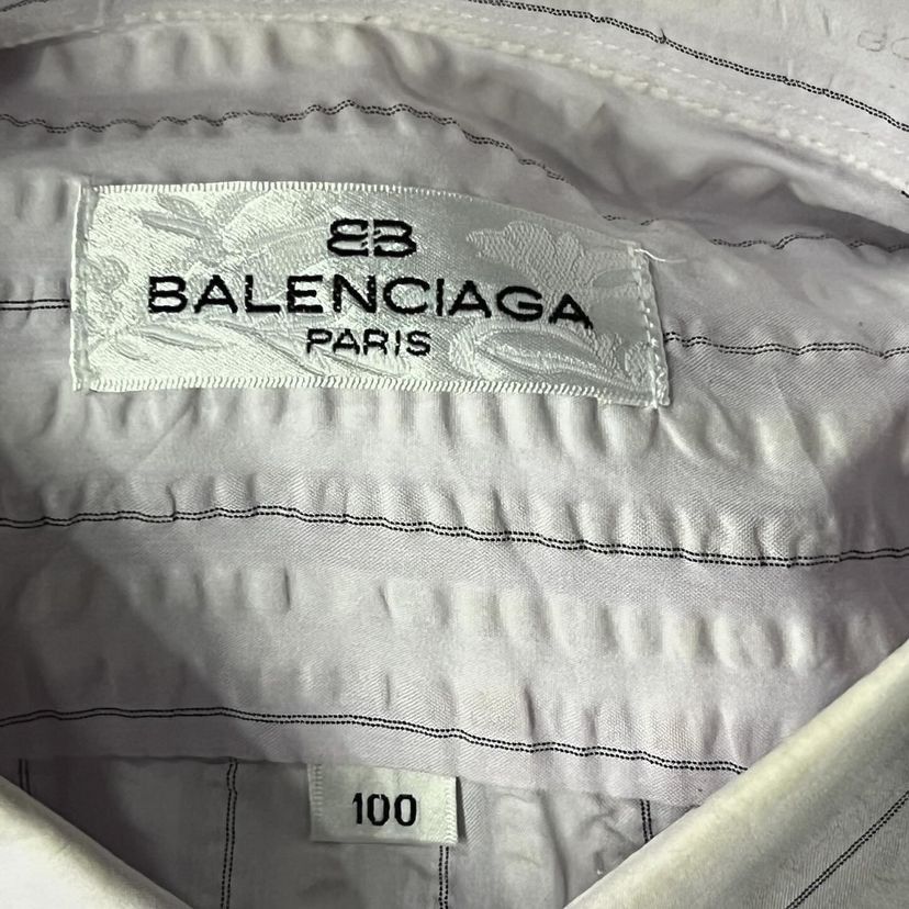 Balenciaga Balenciaga Shirts Button Ups Vintage Size US L / EU 52-54 / 3 - 2 Thumbnail
