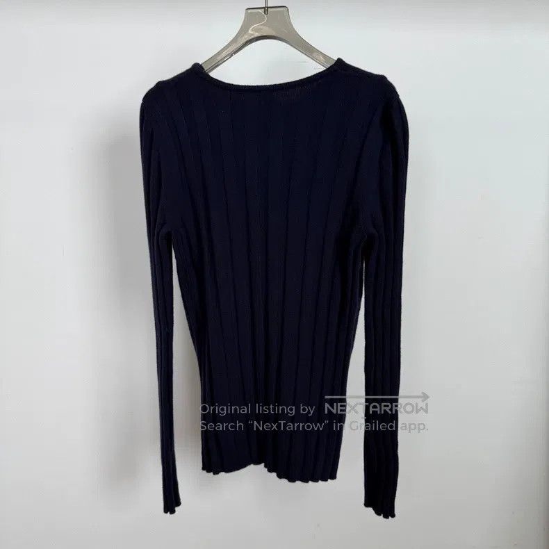 Hermes Hermes navy blue wool top Size XS / US 0-2 / IT 36-38 - 2 Thumbnail