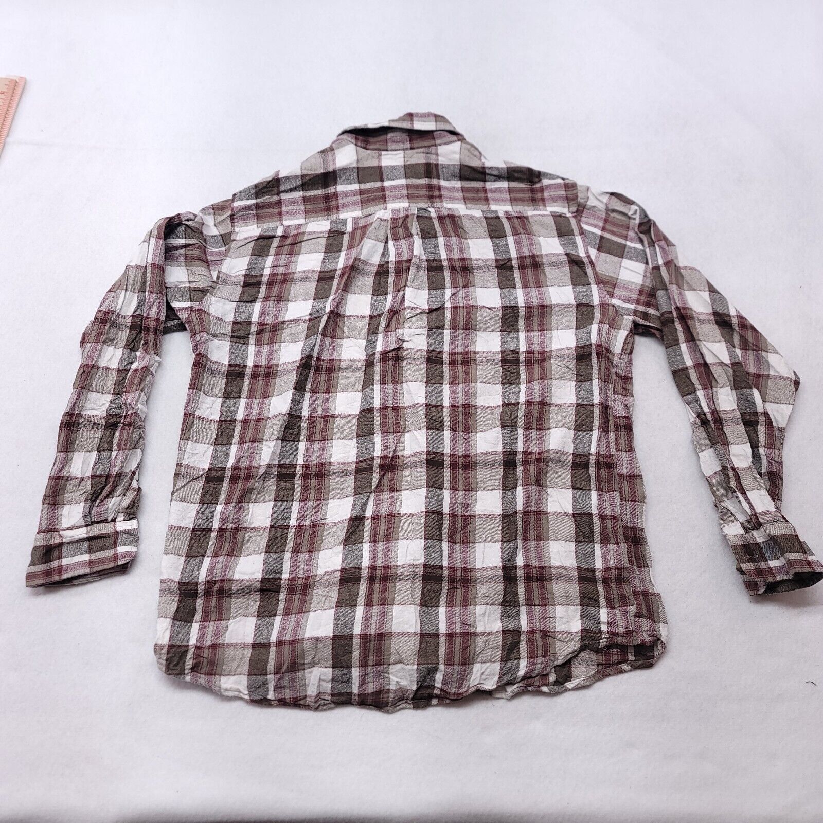 Croft & Barrow Croft & Barrow Tartan Flannel Shirt Mens Size Large L Green Size US L / EU 52-54 / 3 - 10 Thumbnail