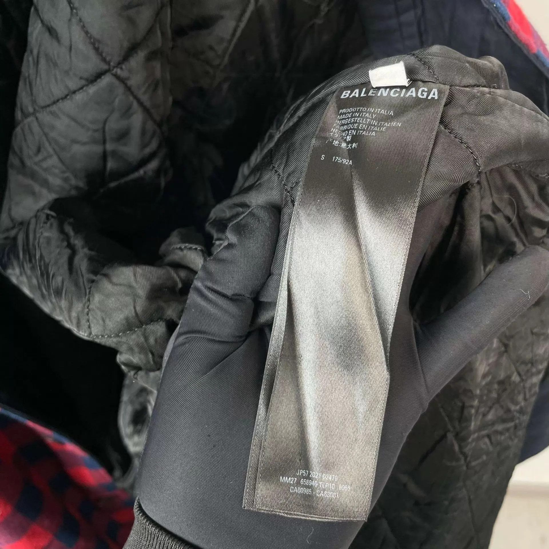 Balenciaga Balenciaga cotton jacket 95 New S colorblock Size US S / EU 44-46 / 1 - 6 Thumbnail