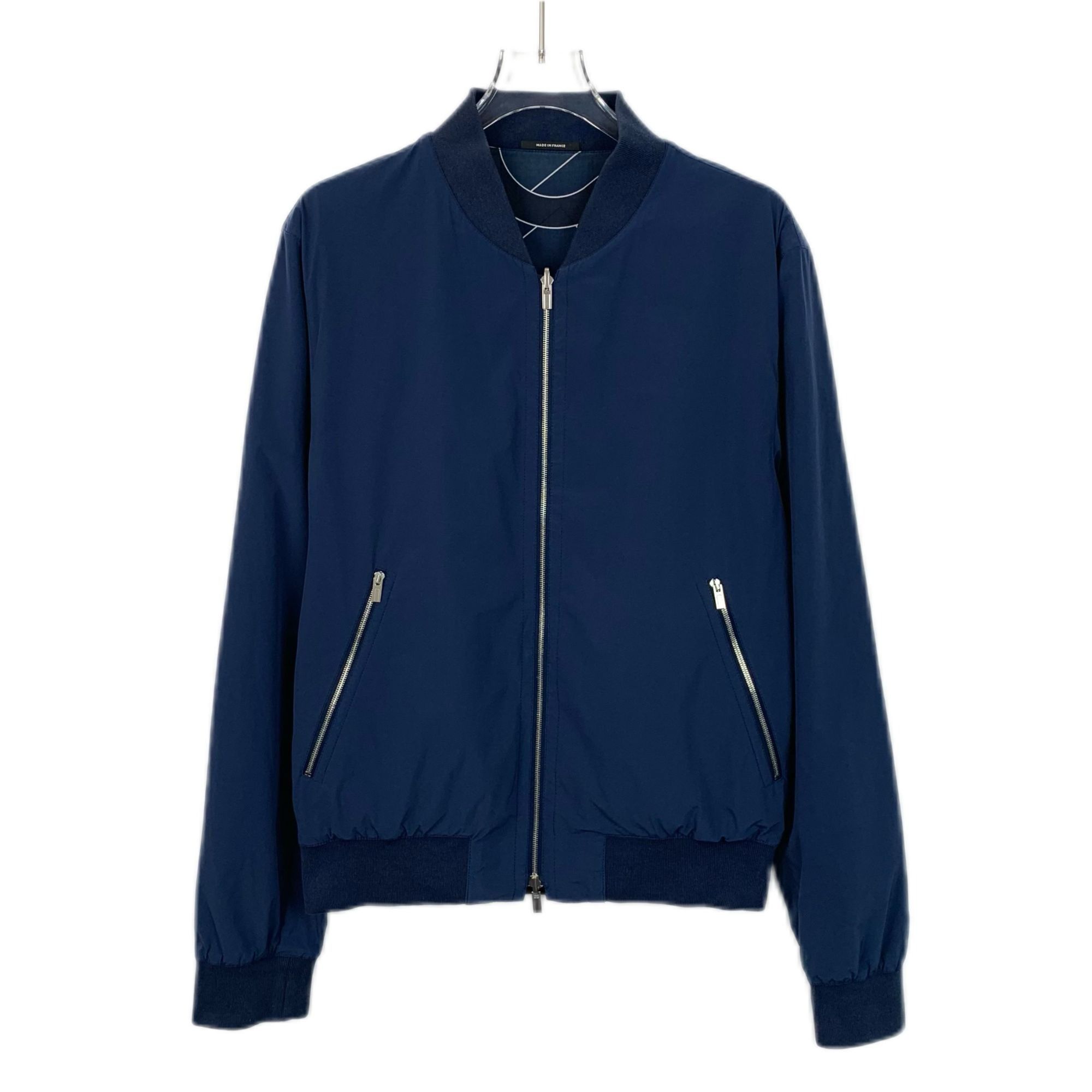 Hermes Hermes Mens Blue Pig Nose Double-Sided Zip-Up Coat Size 46 M Size US S / EU 44-46 / 1 - 7 Thumbnail