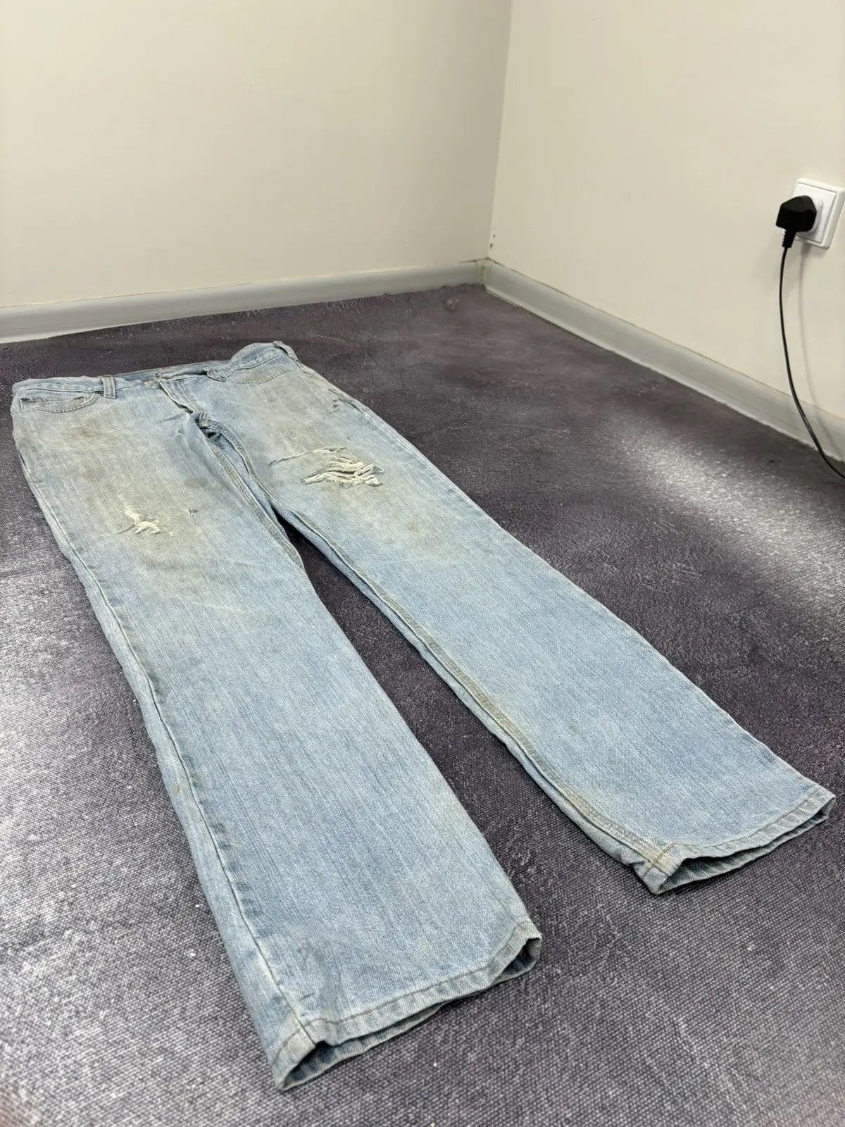 Carhartt × Vintage Vintage Carhartt American Faded Y2K Hype Denim Jeans Size US 34 / EU 50 - 8 Thumbnail