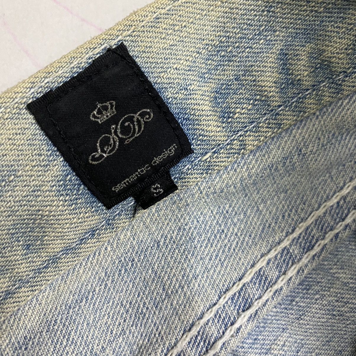 Japanese Brand × semanticdesign Semantic Design Punk style distressed denim Size US 30 / EU 46 - 21 Thumbnail