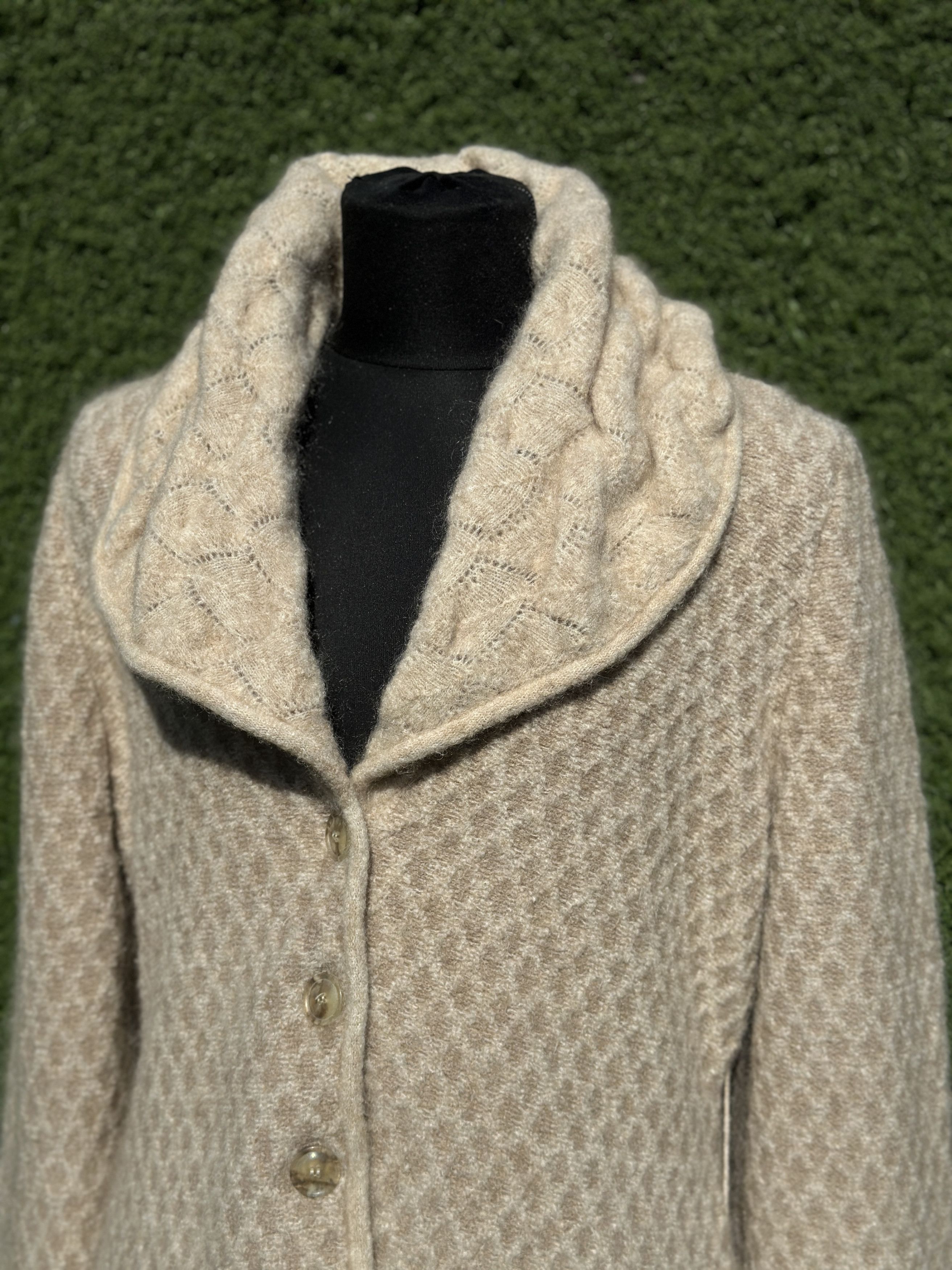 Escada Rare ESCADA Size 44 Wool Mohair Cashmere Cardigan Jacket Size M / US 6-8 / IT 42-44 - 10 Thumbnail
