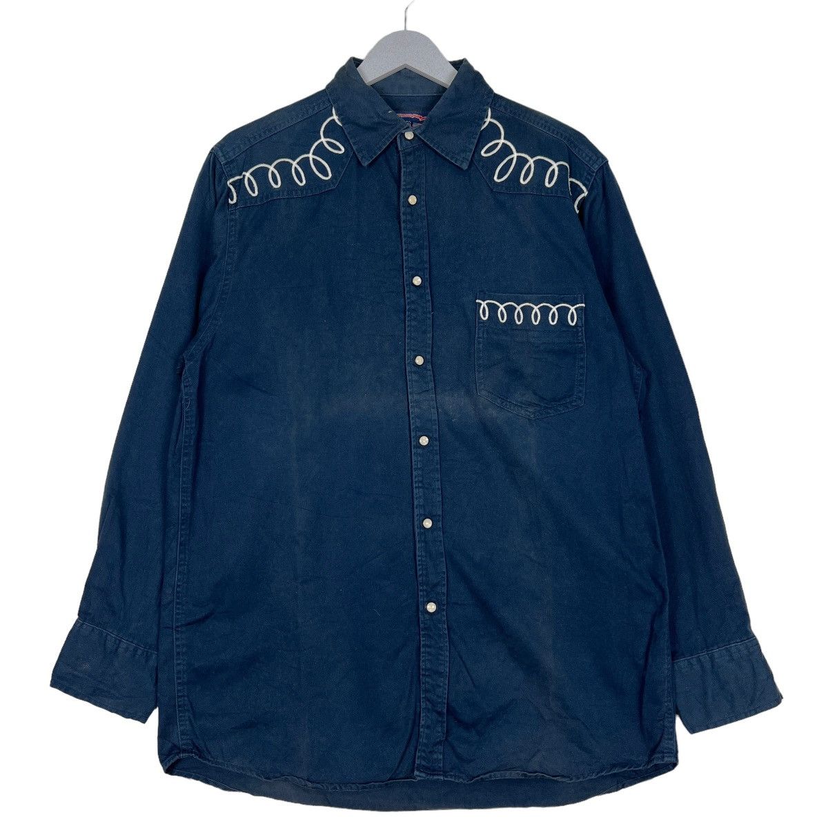 Japanese Brand 🔥 VINTAGE ROUTE 66 WESTERN SHIRTS JACKET Size US L / EU 52-54 / 3 - 1 Thumbnail