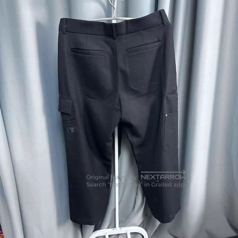Louis Vuitton Louis Vuitton FW24 solid logo metallic pleated cargo pants Size 36" / US 14 / IT 50 - 2 Thumbnail