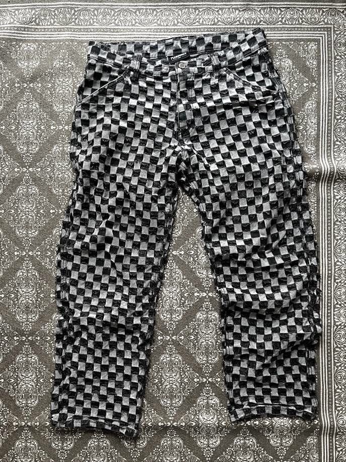 Pleasures Pleasures Curfew Checker Work Pants Size US 32 / EU 48 - 5 Thumbnail