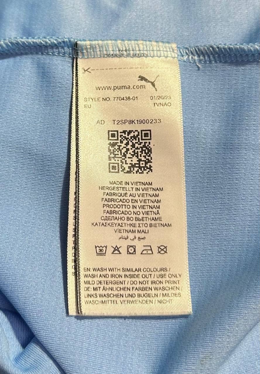 Puma Manchester City Home 2023 2024 Puma football Jersey shirt Size US L / EU 52-54 / 3 - 9 Thumbnail
