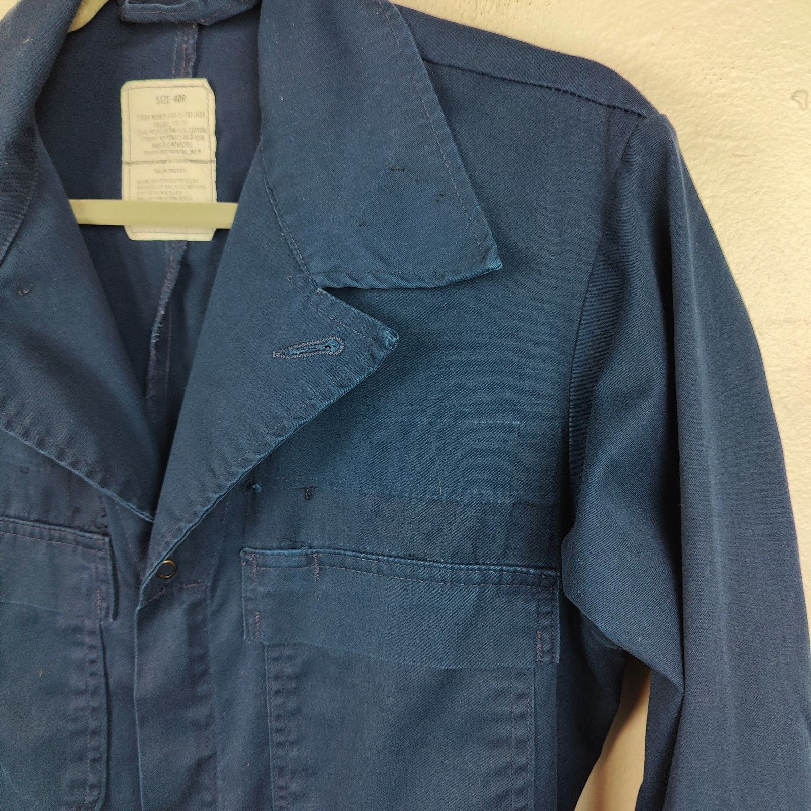 Other Vintage Propper Military Jumpsuit Mens 40R Utility Coveralls Size US 32 / EU 48 - 5 Thumbnail