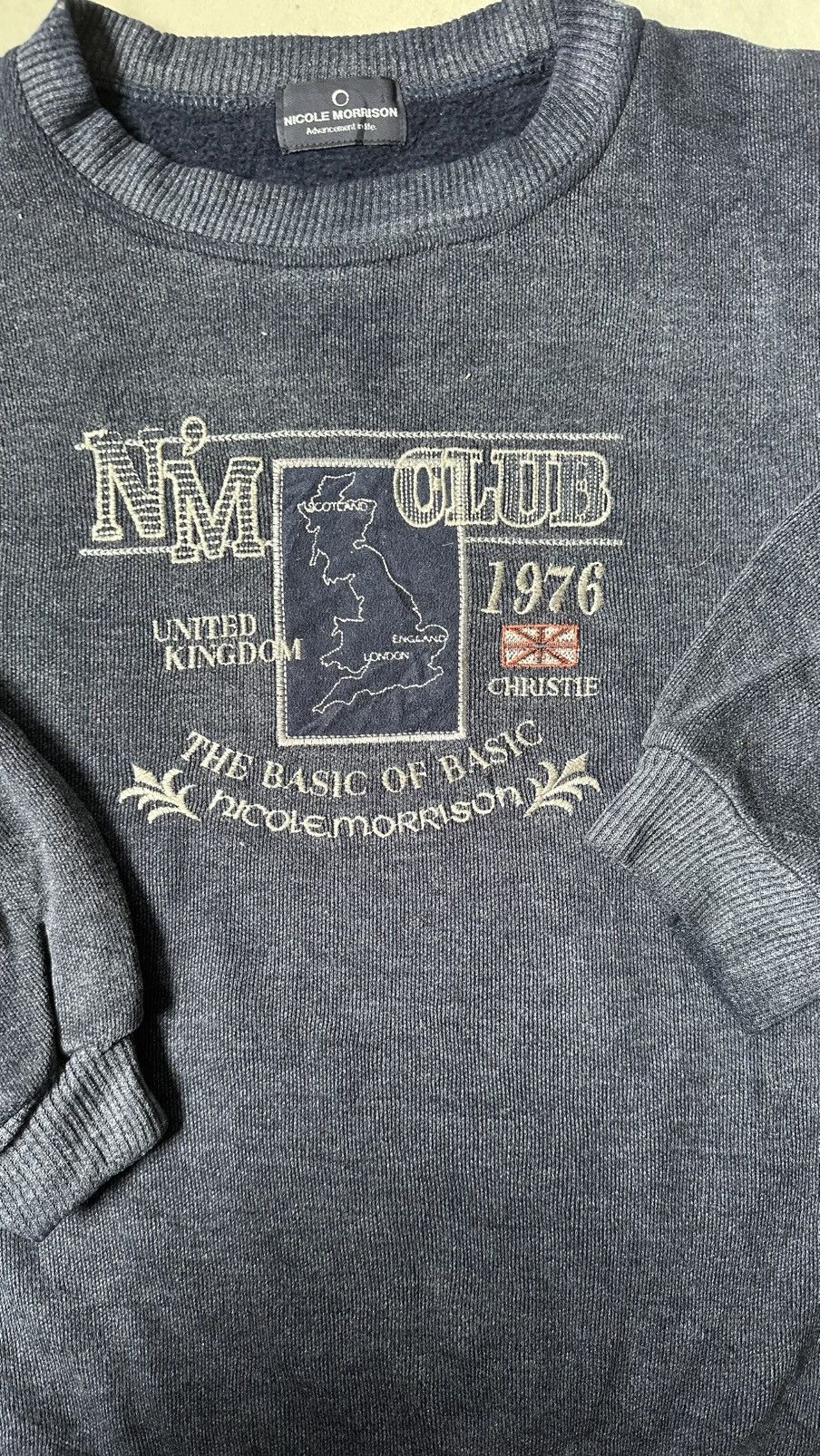 Vintage VINTAGE NICOLE MORRISON JAPAN EMBROIDERY SWEATSHIRTS Size US M / EU 48-50 / 2 - 2 Thumbnail
