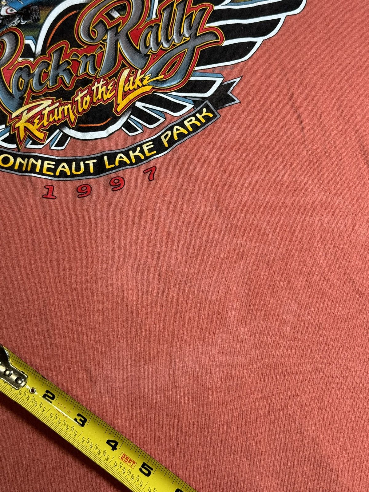 Harley Davidson × Vintage Vintage 90s Harley Davidson Conneaut Lake Biker T Shirt Size US L / EU 52-54 / 3 - 8 Thumbnail