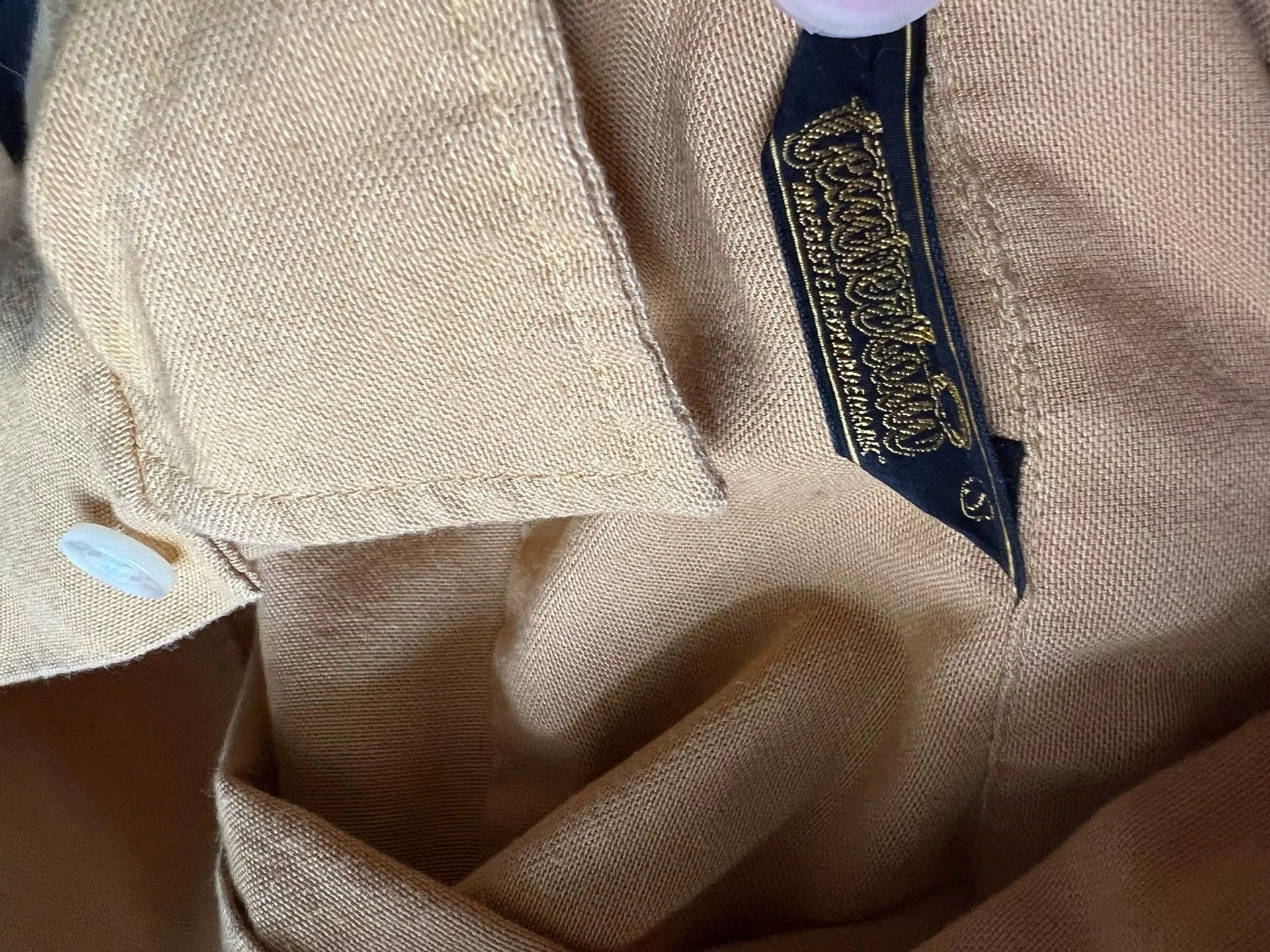 Tenderloin Tenderloin Yellow Short Sleeve Bowling Shirt Size S Size US S / EU 44-46 / 1 - 9 Thumbnail
