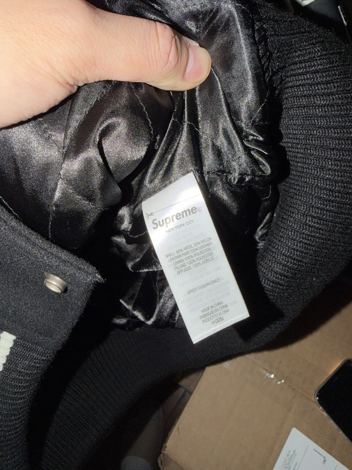 Supreme Supreme Praises Varsity Jacket L WORN ONCE Size US L / EU 52-54 / 3 - 4 Thumbnail