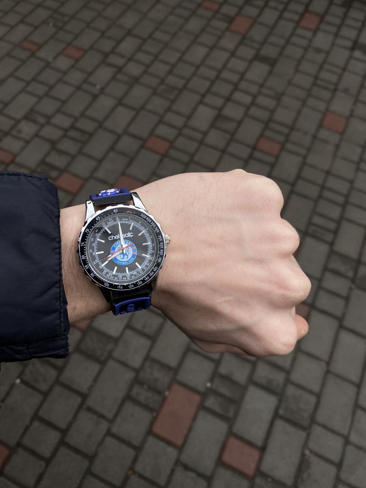 Vintage Football Fan Chelsea Watch UEFA Design - Japanese Brand Size ONE SIZE - 1 Thumbnail