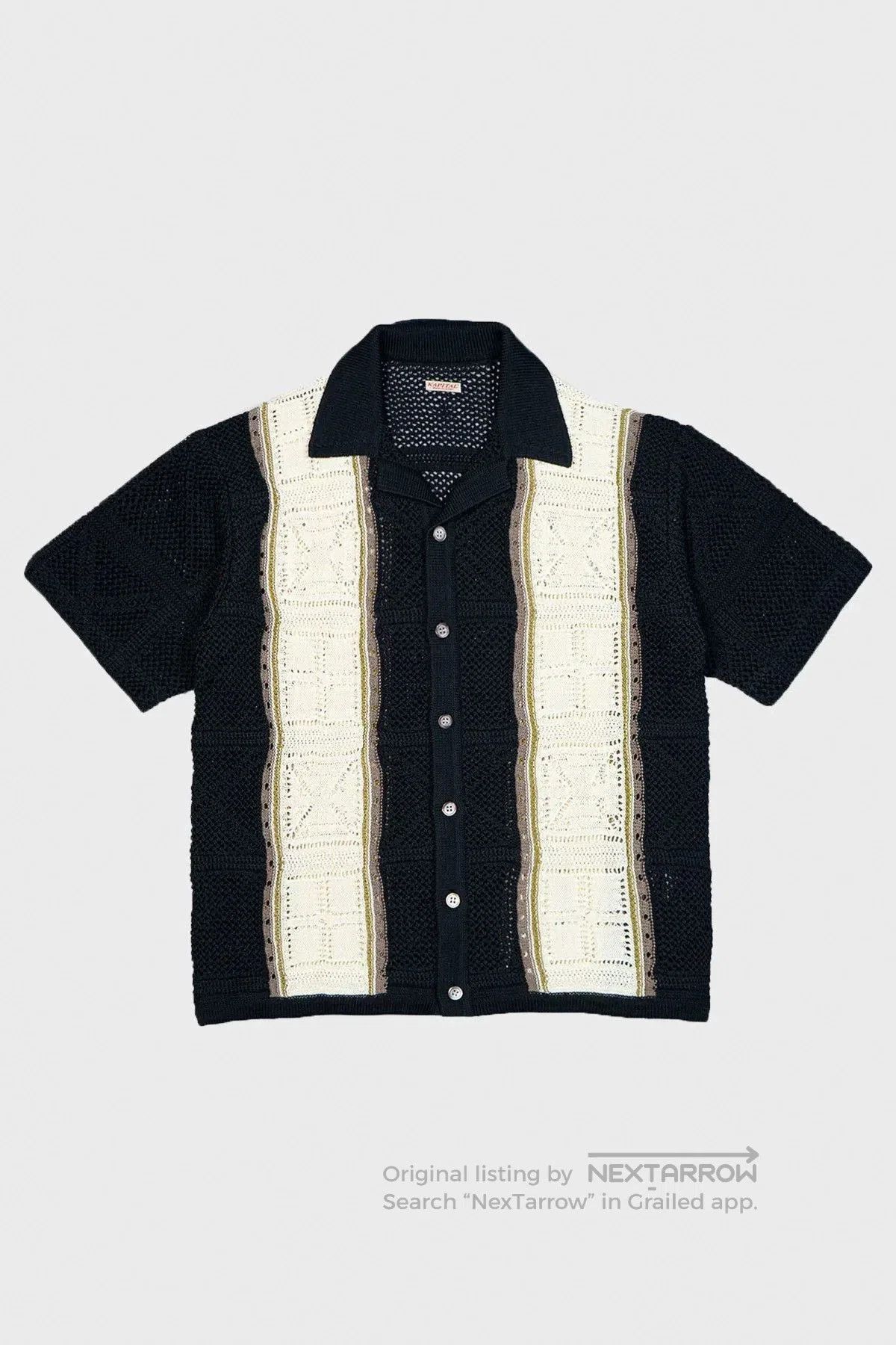 Kapital Multi Color Short Sleeve Button. Size US L / EU 52-54 / 3 - 4 Thumbnail