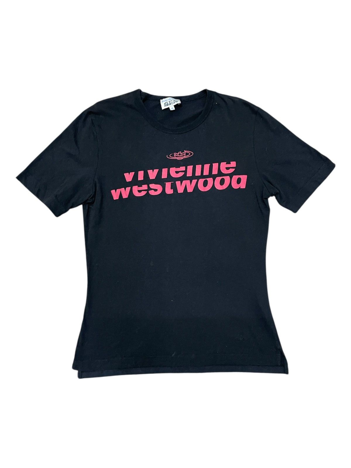 Vivienne Westwood Rare Vivienne Westwood Half Spellout Tee Shirt Size M / US 6-8 / IT 42-44 - 1 Thumbnail