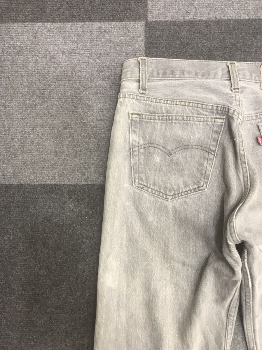Levi's Vintage Levis 501 Regular Washed Black Jeans Size US 30 / EU 46 - 12 Thumbnail