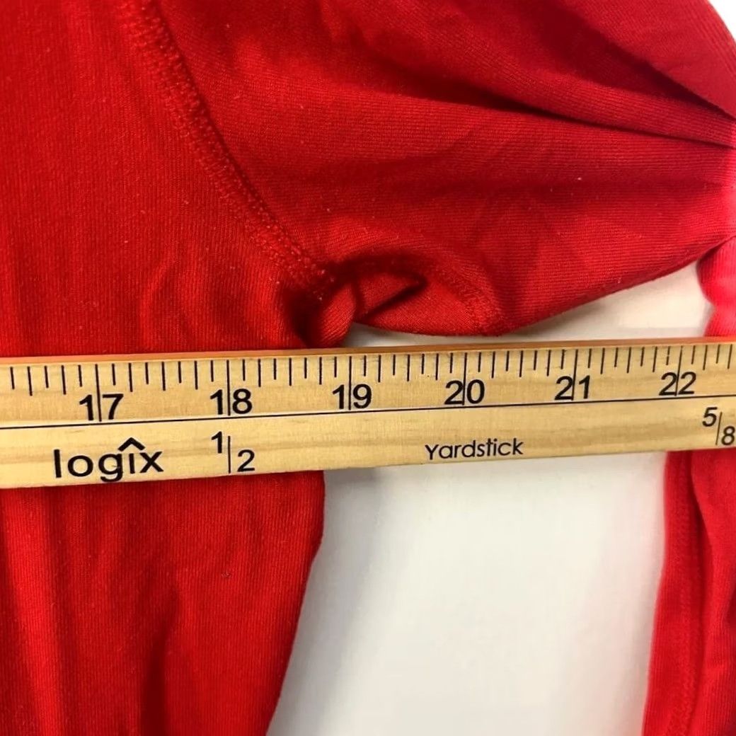 Nike Nike Dri-Fit USA Team Training 1/4 Zip Pullover Sweater Women Large Red Size L / US 10 / IT 46 - 4 Thumbnail