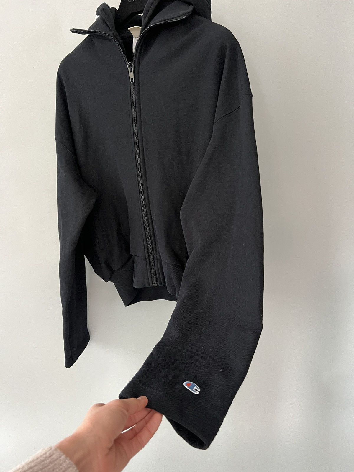 Vetements Vetements Champion Zip Up Hoodie Size US S / EU 44-46 / 1 - 4 Thumbnail