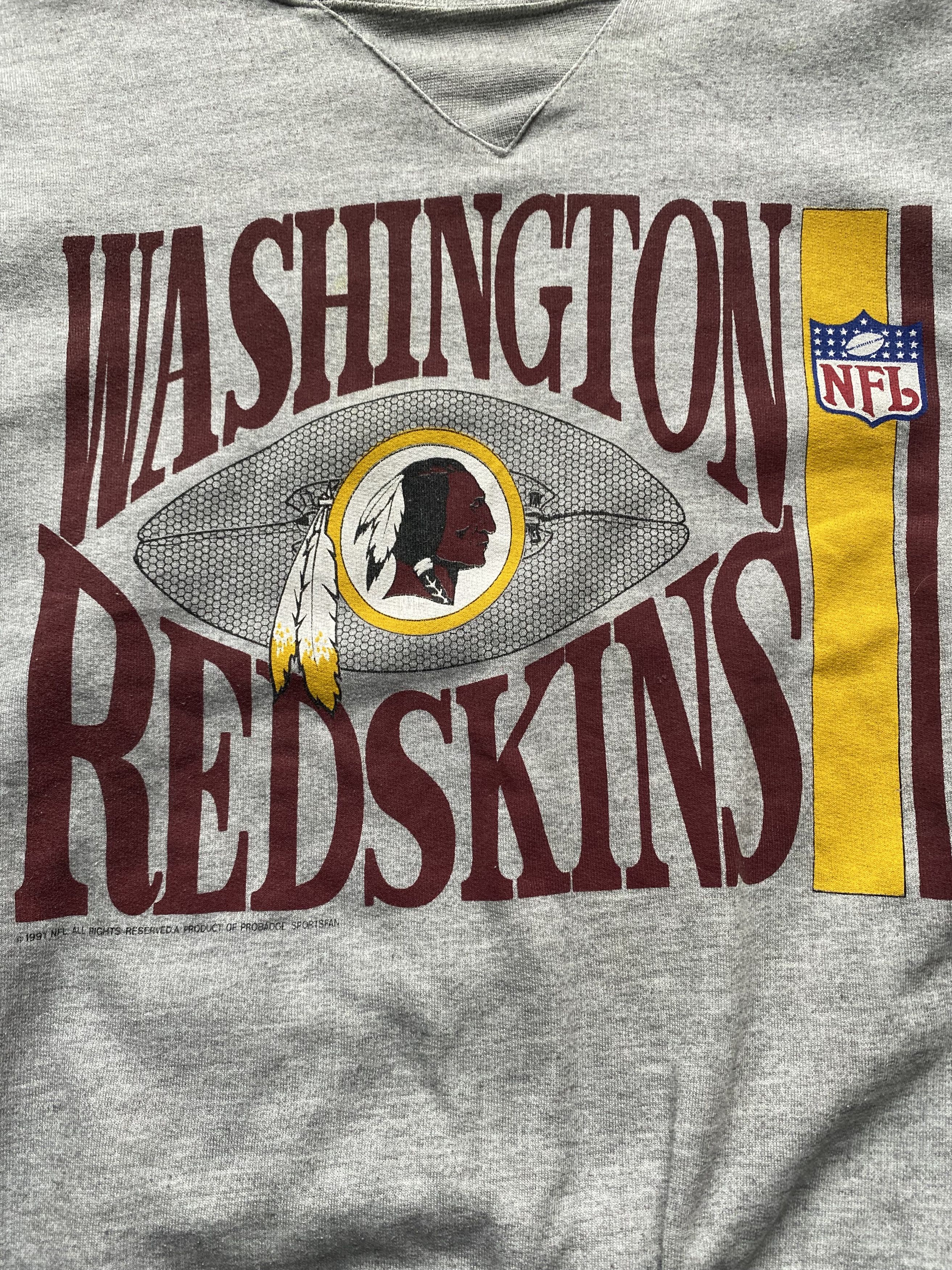 NFL × Vintage Vintage 1991 SportsFan Washington Redskins NFL Sweatshirt Size US XL / EU 56 / 4 - 6 Thumbnail