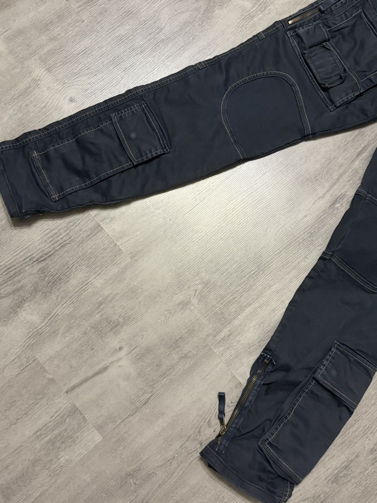 Aeronautica Militare Navy Blue Military Spec Cargo Pants Trousers Aeronautica Size US 28 / EU 44 - 3 Thumbnail