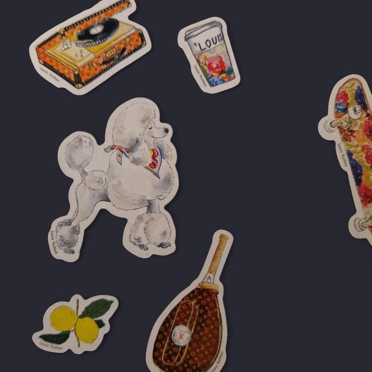 Louis Vuitton Louis Vuitton Double Sticker Sheet Set / NFS Size ONE SIZE - 2 Thumbnail