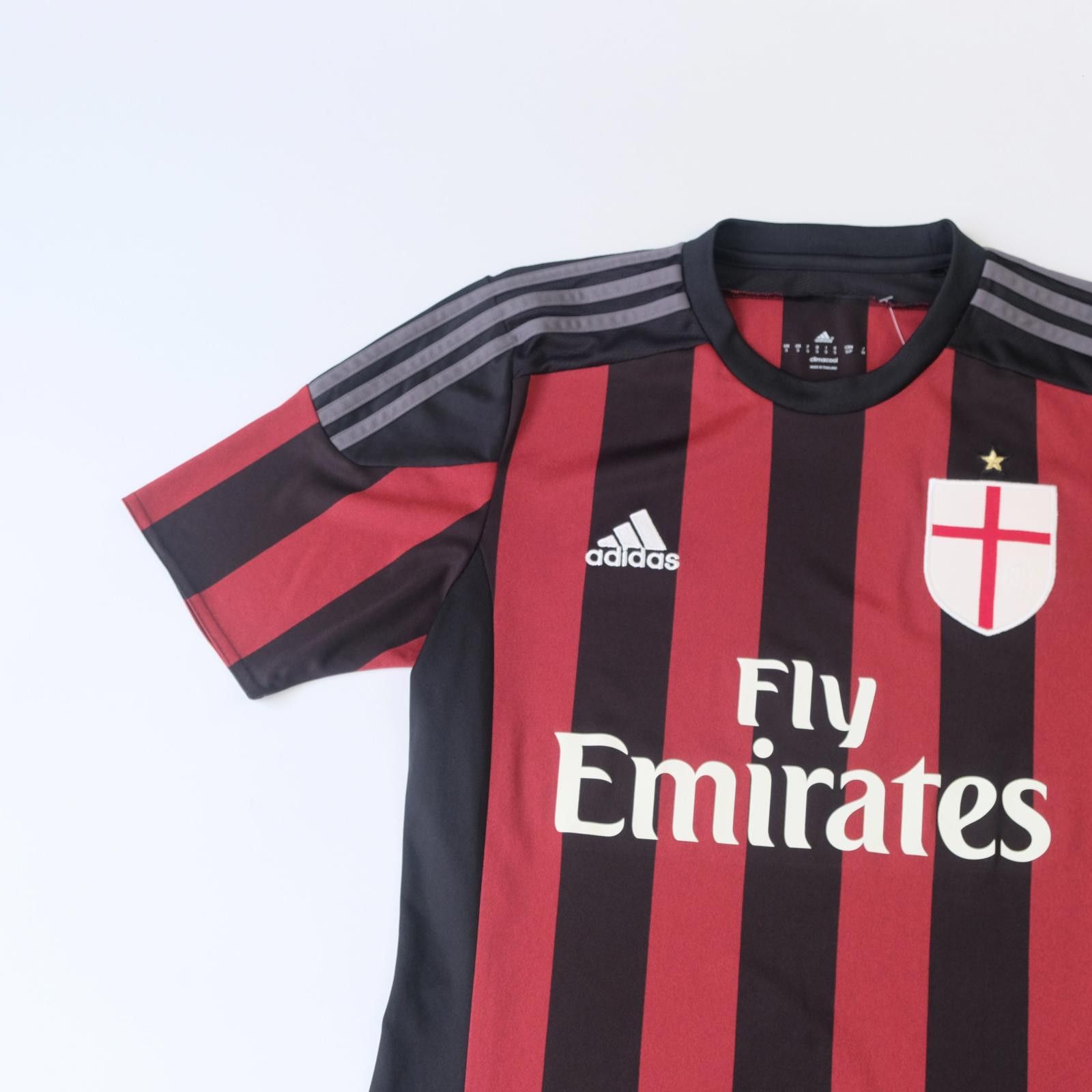 Adidas 2015/16 AC Milan Home Shirt Adidas (S) Size US S / EU 44-46 / 1 - 3 Thumbnail