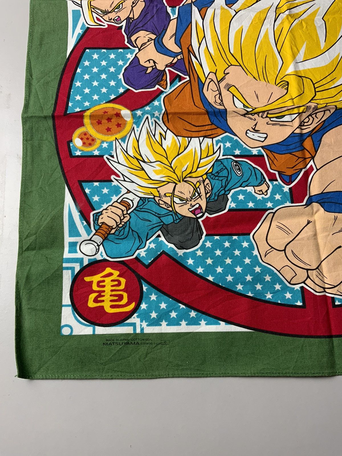 Japanese Brand Vintage Dragon Ball Z Made in Japan Big Logo Handkerchief Size ONE SIZE - 3 Thumbnail